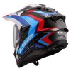 LS2 MX701 EXPLORER-06 CARBON FRONTIER adventure helma bílá/modrá vel.3XL